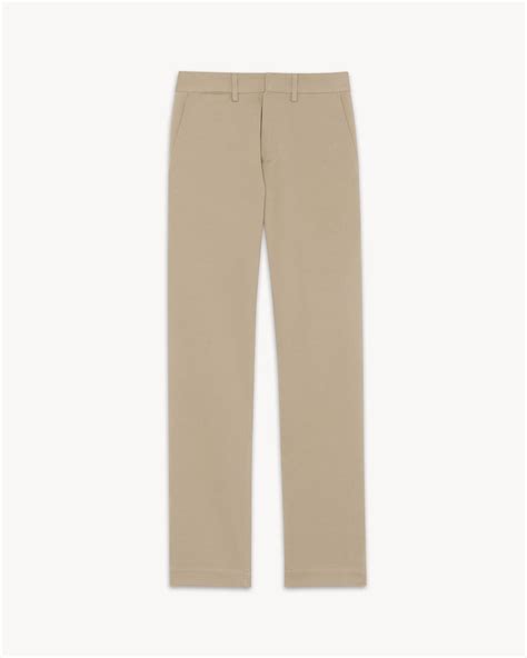 ysl chinos|Chino pants in stretch cotton .